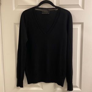 Club Monaco classic merino wool v-neck sweater.